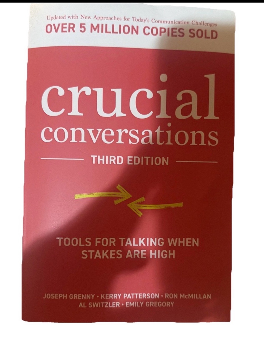 Crucial Conversations Third Edition Book - Red Cover‎